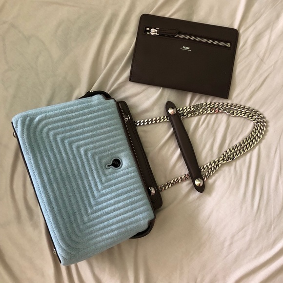 Fendi Handbags - Fendi Dotcom bag in Denim